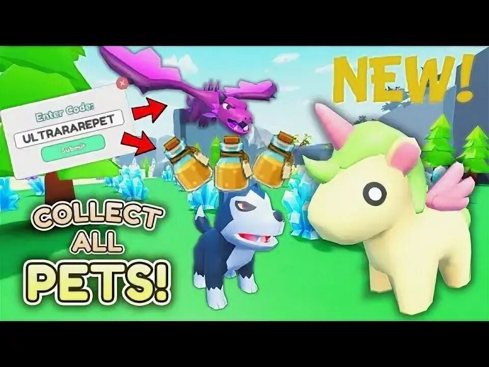 Collect all pets codes