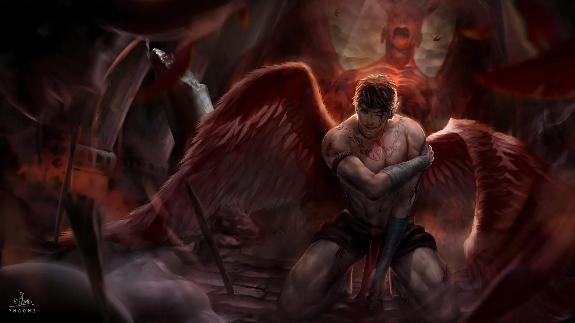 Господь сила моя. Сила плоти. Люцифер демон демонология. Встреча с богами. Сила плоти.