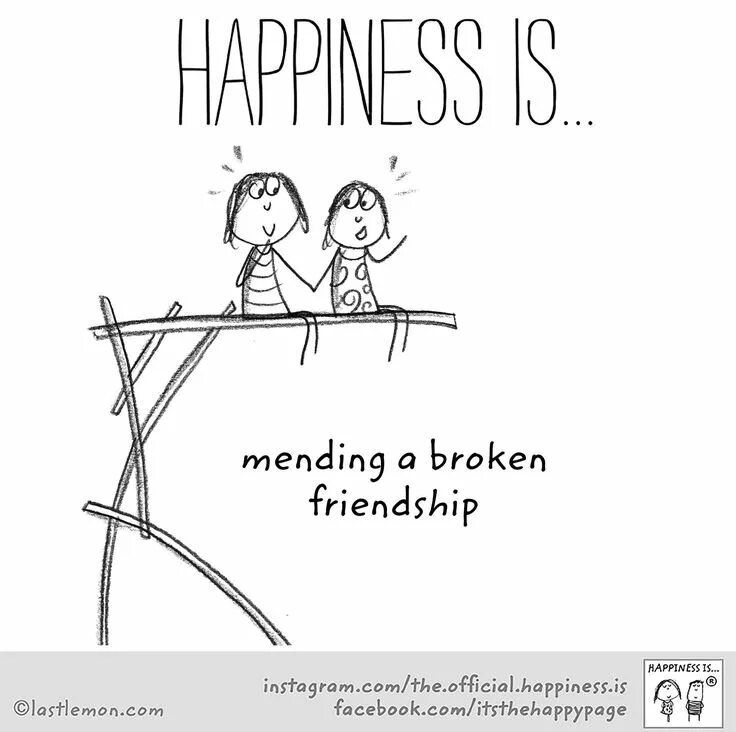 She was the happy friend. Broken Friendship. Broken friends. Happiness is reading.