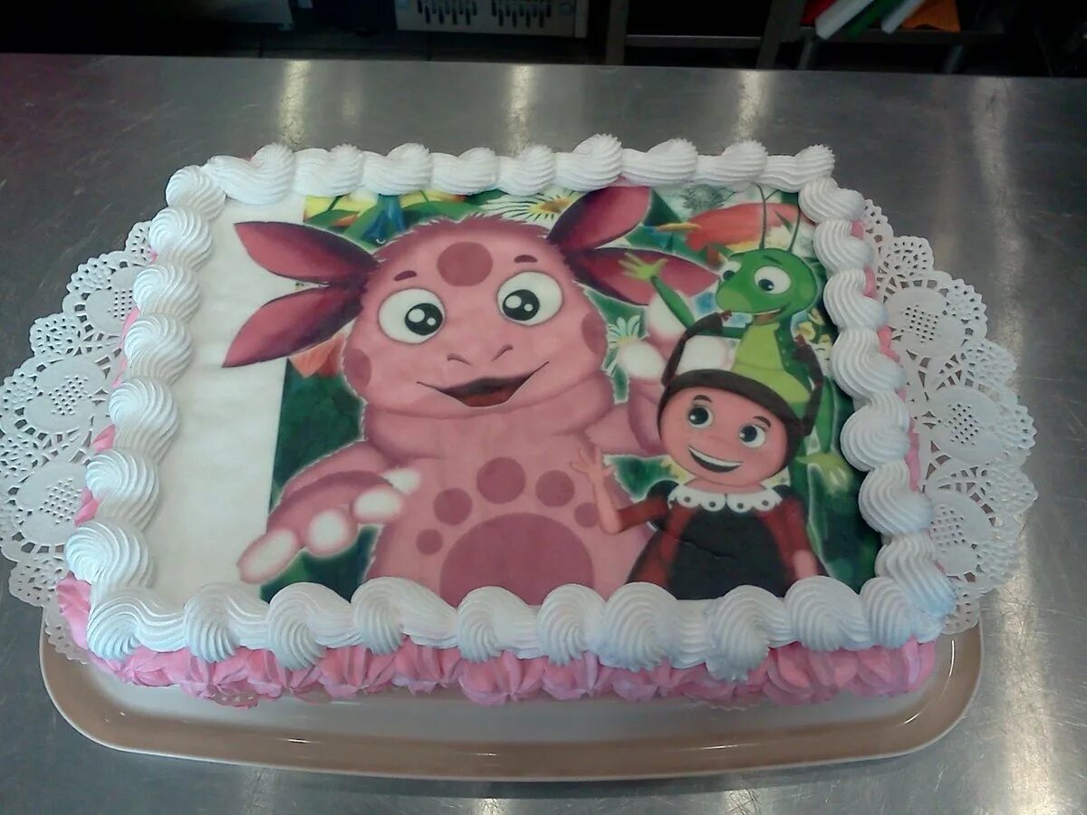 торт лунтик. торт с лунтиком для девочки 4 года. детский тортик лунтик. торт лунтик для девочки. торт с лунтиком для мальчика 3 года.