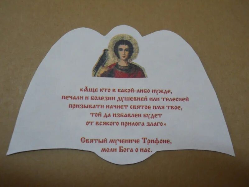 Молитва трифону о помощи. Молитва трифону о помощи