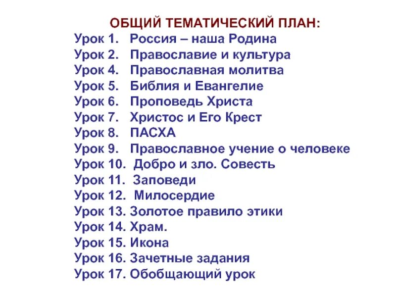 Православие 1 урок. Православие 1 урок