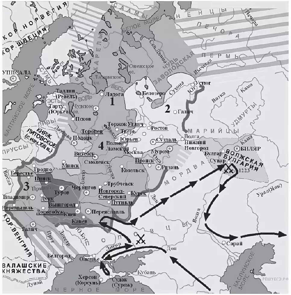 Карта раздробленность Руси ЕГЭ. Карта раздробленность Руси. Карты древнерусского государства ЕГЭ. Карта Руси ЕГЭ. Напишите название плана изображенного на карте