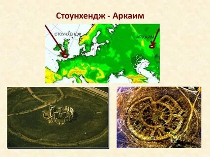 Аркаим на карте
