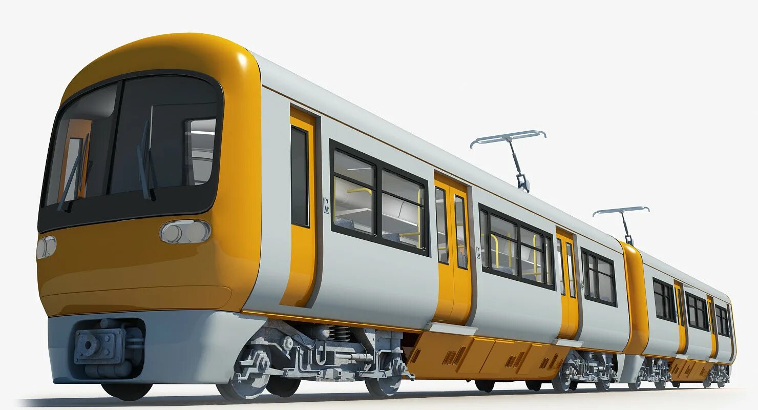 ICE 4 BR412 High Speed Train - 3D Model by Behr Bros