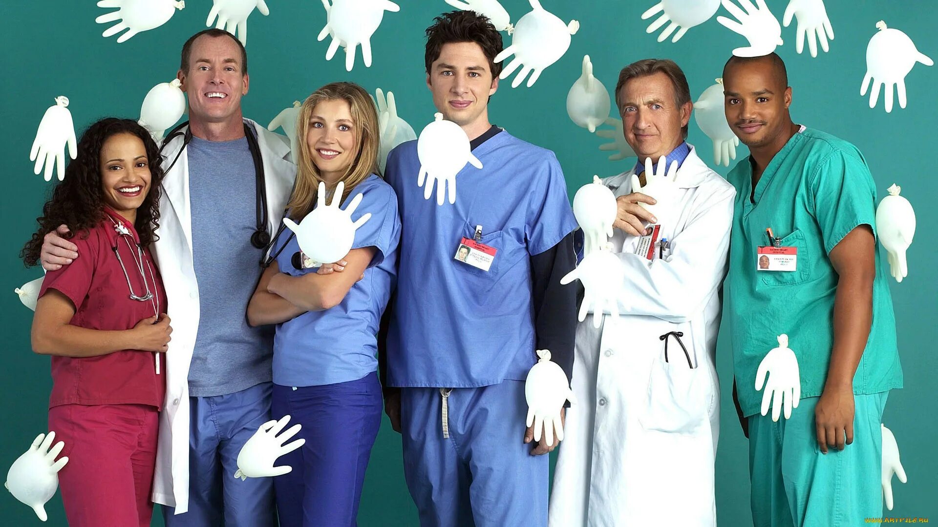 Рейтинг про врачей. Zach Braff Scrubs. Клиника Scrubs.