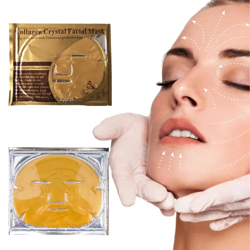 Маска Gold Collagen Золотая для лица 24 k. Gold Mask для лица гидрогелевая маска. Коллагеновая маска для лица Collagen Crystal facial Mask (Золотая). Маска для лица Gold 24k maschera viso. Коллагеновые маски купить