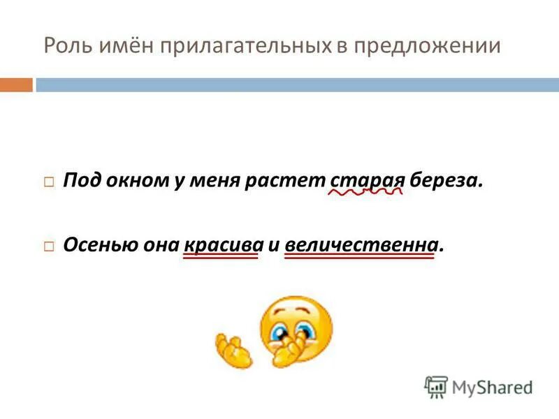 Синтаксические функции имен прилагательных. Роль имени существительного в предложении. Роль имени прилагательного в предложении. Синтаксическая роль прилагательного примеры. Какова роль прилагательных в предложении.