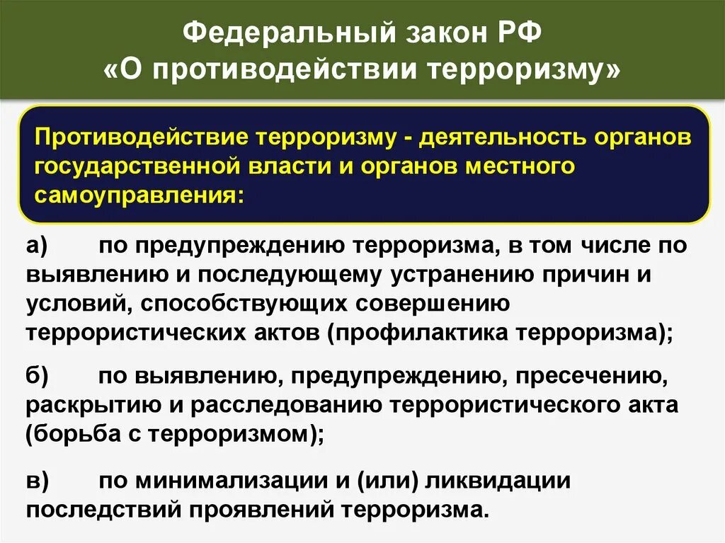 Нормативная база противодействия терроризму. Нормативно-правовая база борьбы с экстремизмом и терроризмом. Правовая база противодействия терроризму в России. Правовые основы противодействия экстремизму и терроризму. Предложения противодействие терроризму