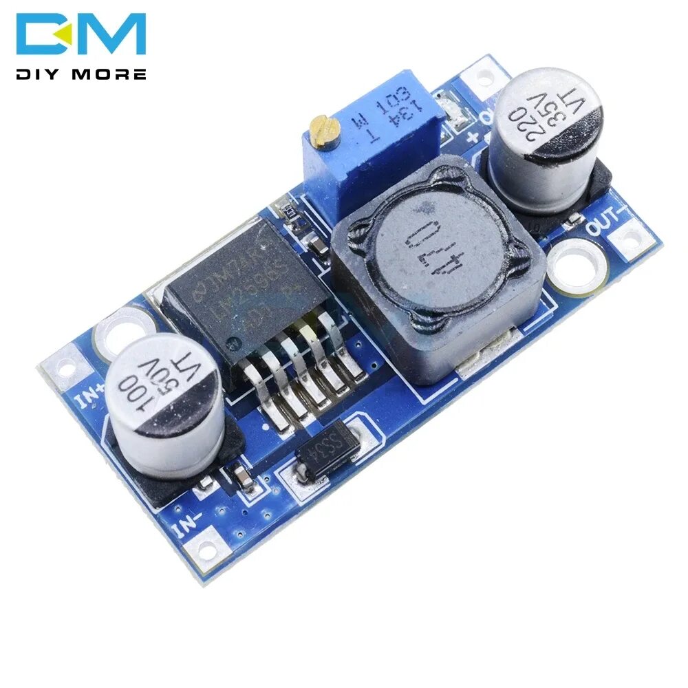 Dc dc регулируемый модуль питания. Модуль lm2596 dc-dc. lm2596s dc-dc понижающий модуль. регулируемый понижающий модуль dc-dc lm2596. lm2596s dc dc понижающий преобразователь.