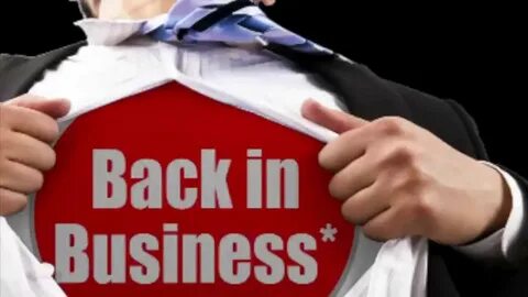 We re in business