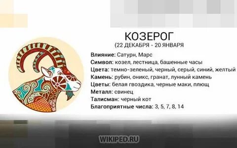 Козерог по характеру гороскоп