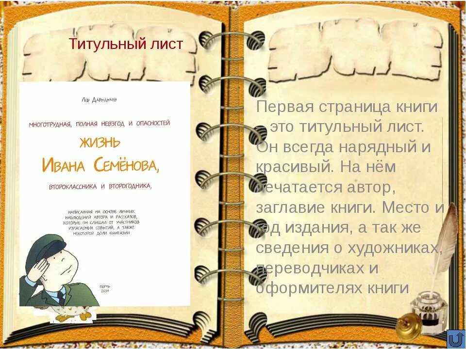 Название листов в книге