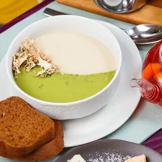 Брокколи суп с молоком