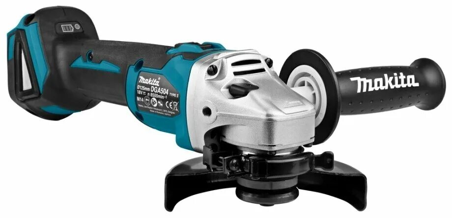 Аккумуляторные болгарки макита 125. УШМ Makita dga504rf. Аккумуляторная болгарка Makita dga504rf. Угловая шлифмашина Makita dga504rf. Аккумуляторная УШМ Makita dga504rf (190925), 125 мм.