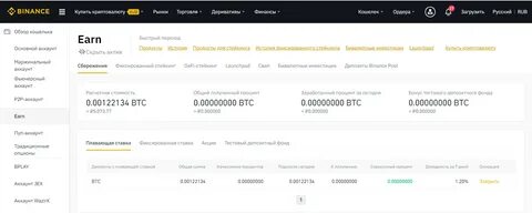 Бинанс wallet