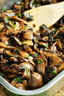 Garlic mushrooms