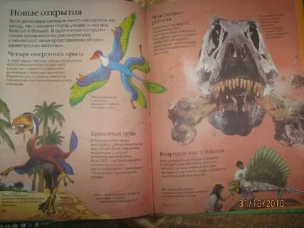 Прочитайте отрывок из энциклопедии о динозаврах