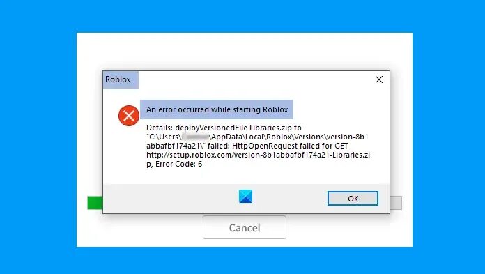An occurred while starting roblox. Ошибка — an error occurred while starting roblox. ошибка роблокс an error occurred while starting roblox. как исправить ошибку в роблокс an error occurred while starting roblox. ошибка при запуске roblox на компьютере.