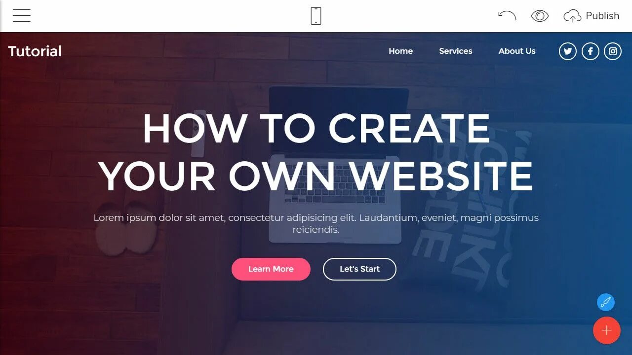 Websites to make websites. Make website. mobirise.