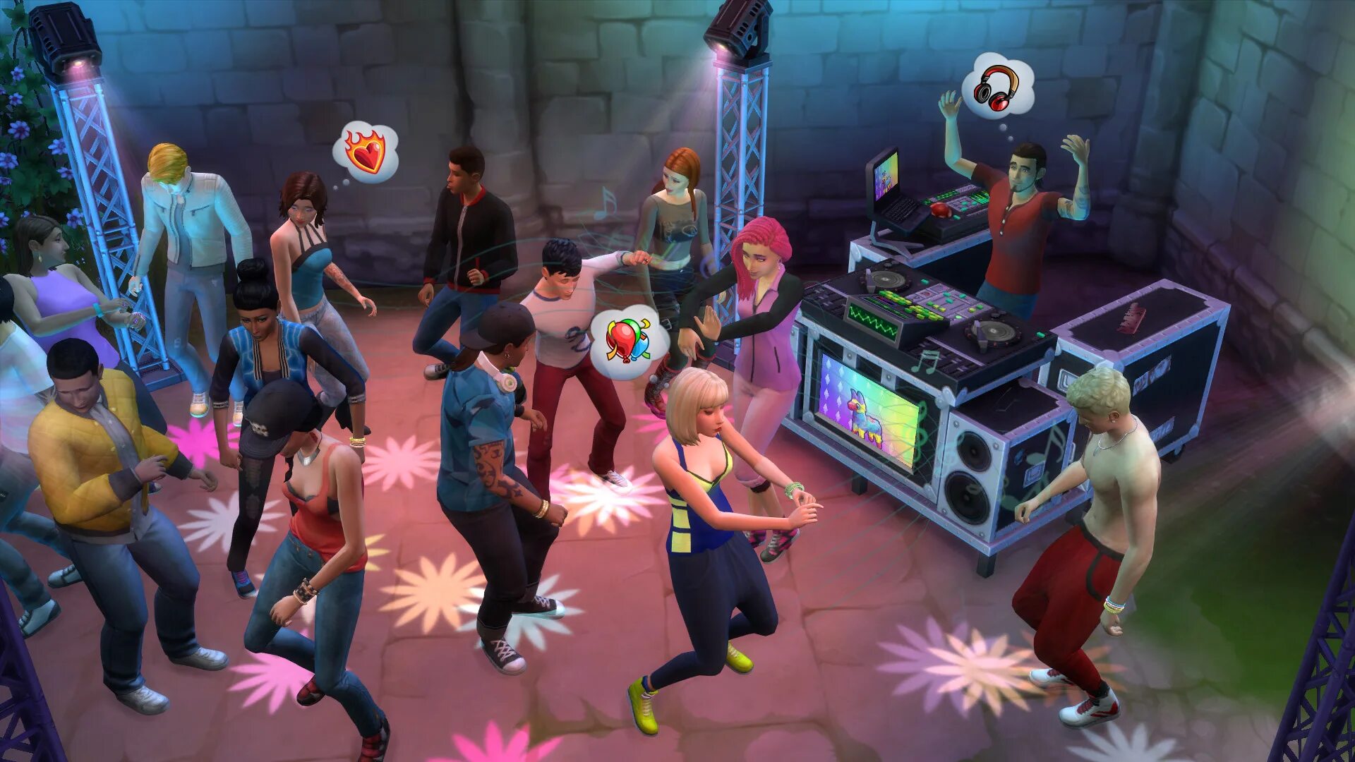 Игра SIMS 4. Симс 4 веселимся вместе. The SIMS 4 карнавал. Симс 4 Deluxe Edition