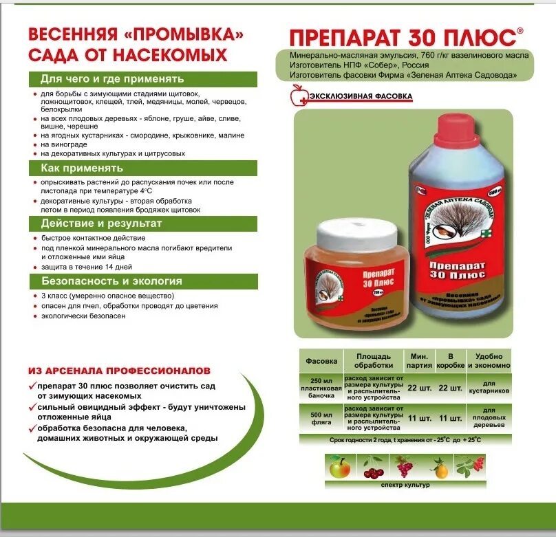 Опрыскивание 30