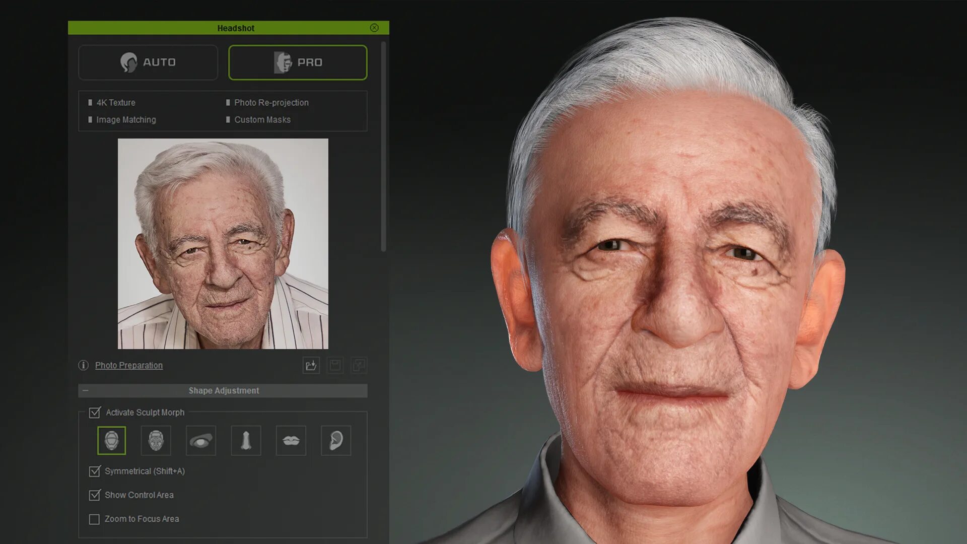 Headshot plugin. Reallusion character creator. плагин character. character creator 4 headshot plugin.