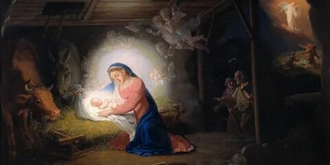 Картина рождение христа