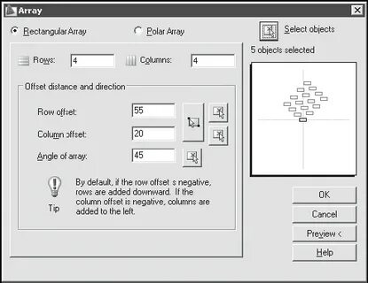 Select array