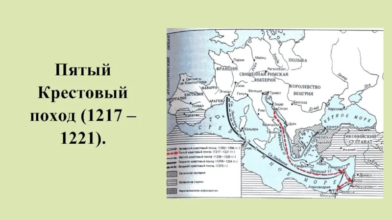 Время 1 крестового похода