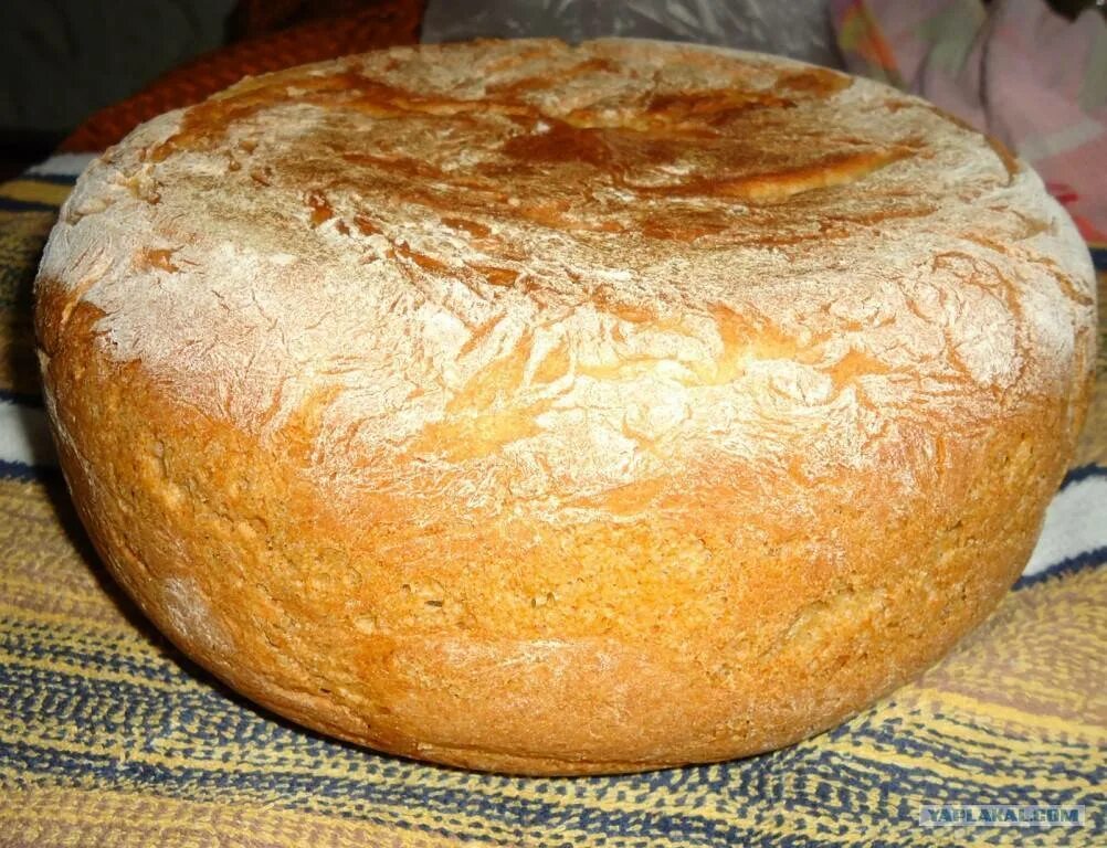 Пошаговый рецепт хлеба