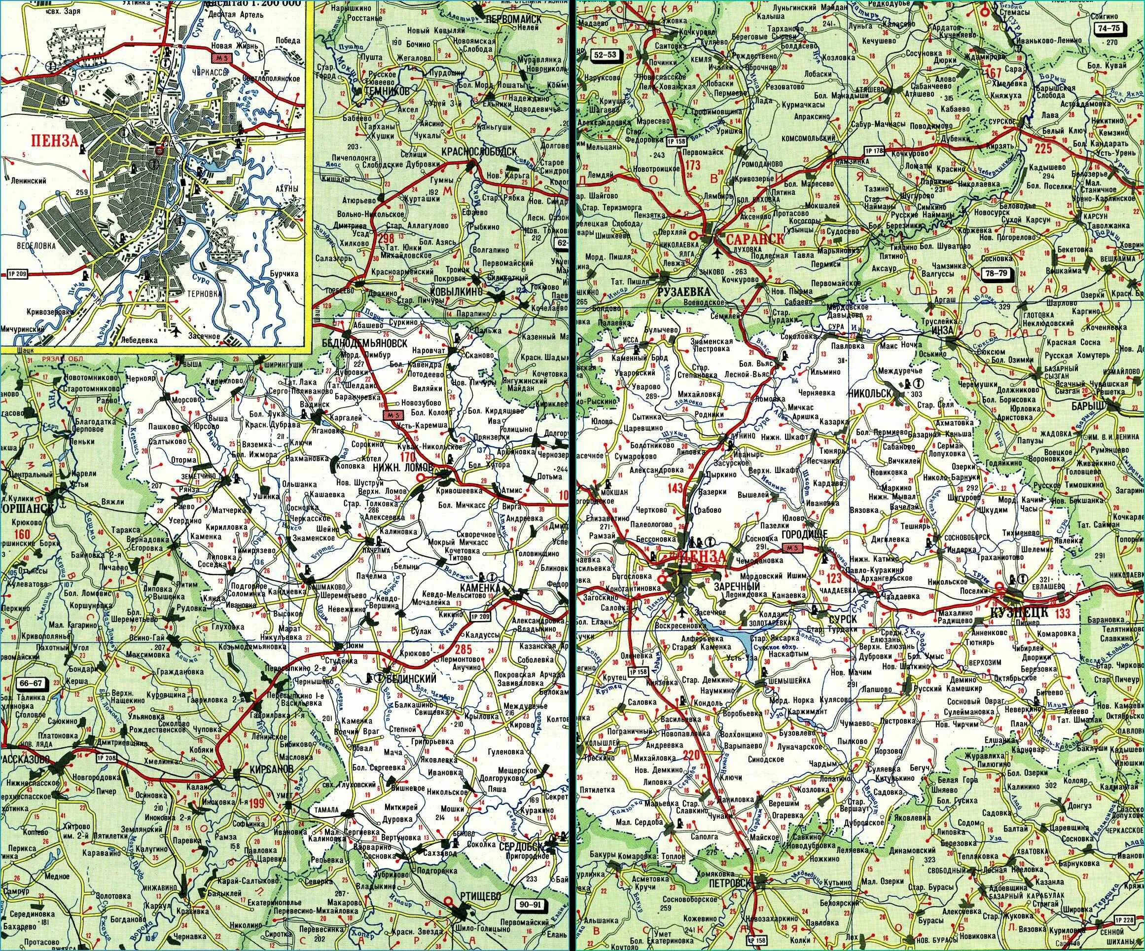 Карта дороги пенза. Карта автодорог Пензенской области. Карта автомобильных дорог Пензенской области. Карта дорог Пензенской области подробная. Карта дорог Пензенской области.