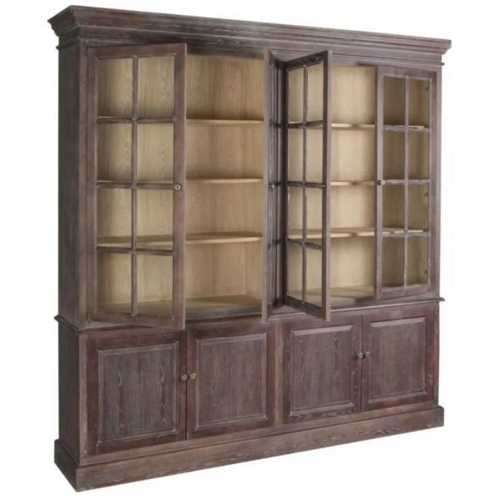 Стеллаж для домашнего кабинета. Шкаф кабинетный. Шкаф библиотека. Шкаф книжный четырехдверный 197*76,5. Стенка в кабинет.