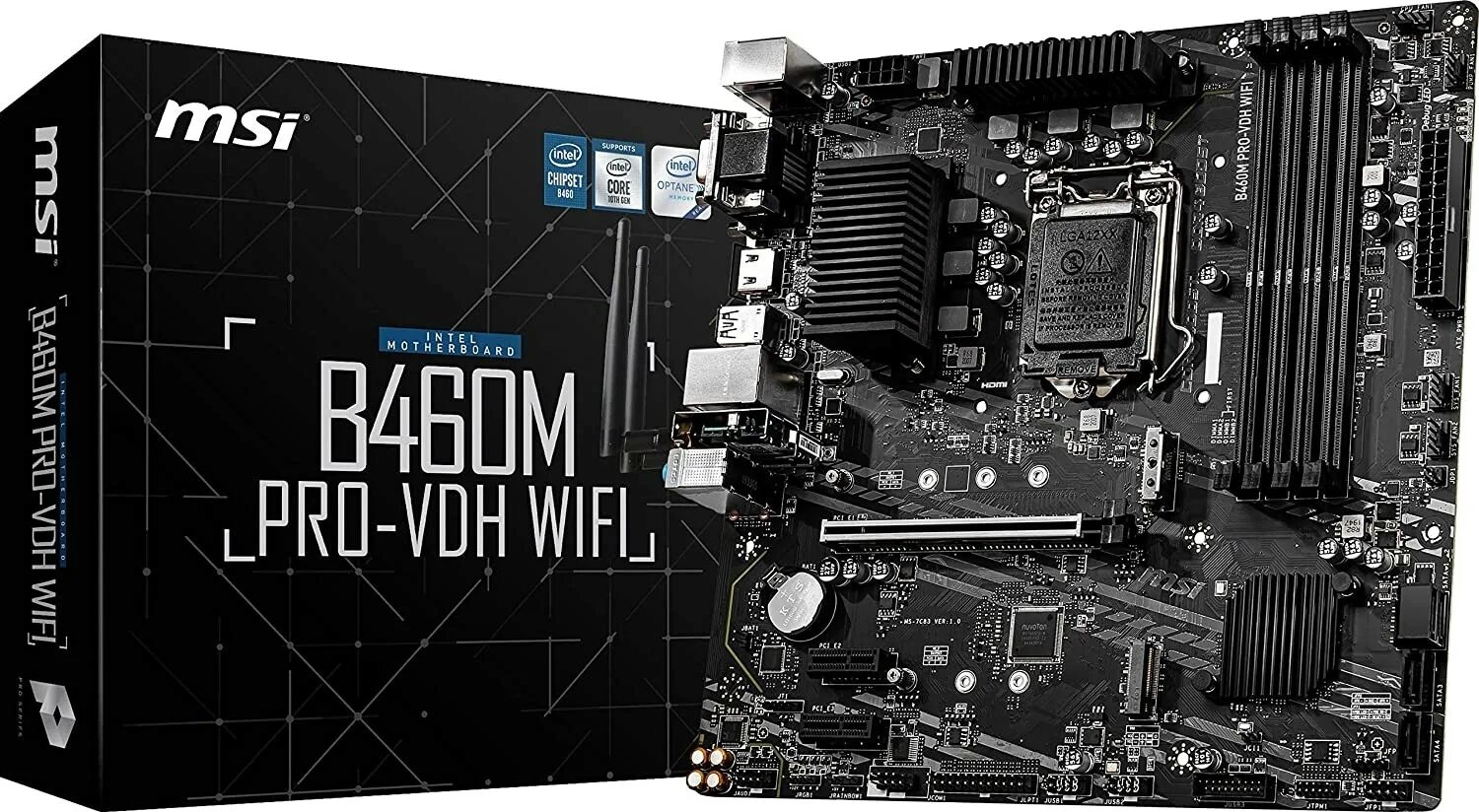 Материнская плата MSI B460M PRO-VDH WIFI - купить в 05.Ru, цены, отзывы