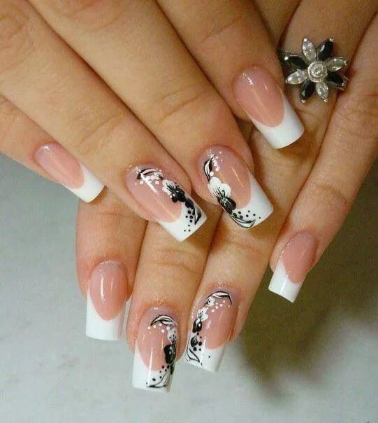 Nail Art #2645 - Best Nail Art Designs Gallery BestArtNails.com Wedding nail art