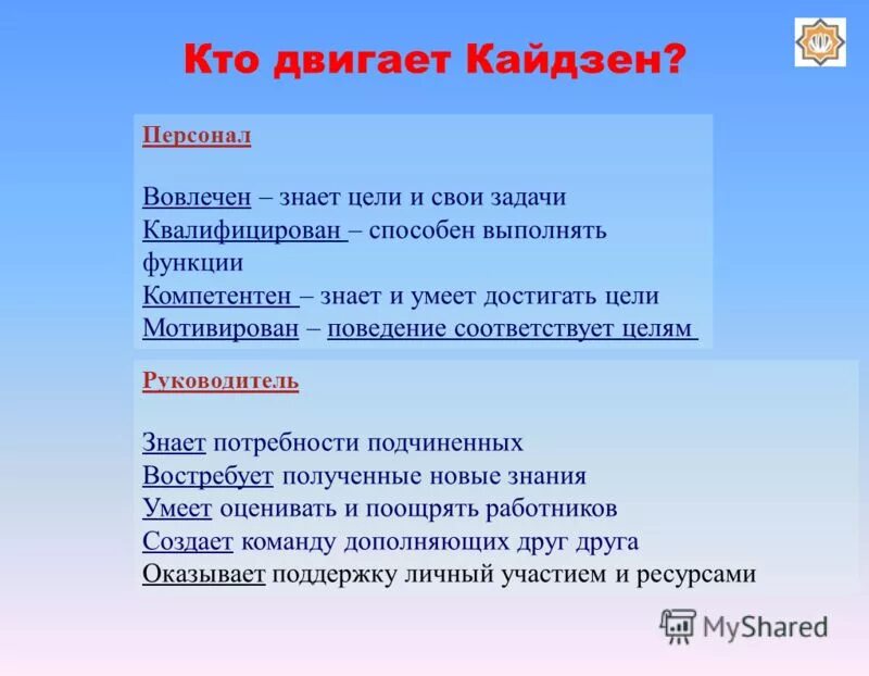 цель кайдзен.