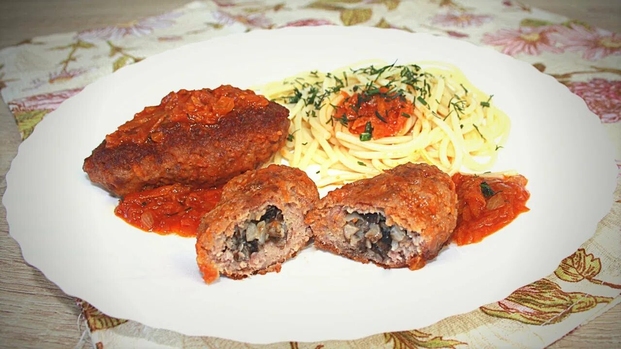 Зразы картофельные с мясом и грибами CoffMachines.ru