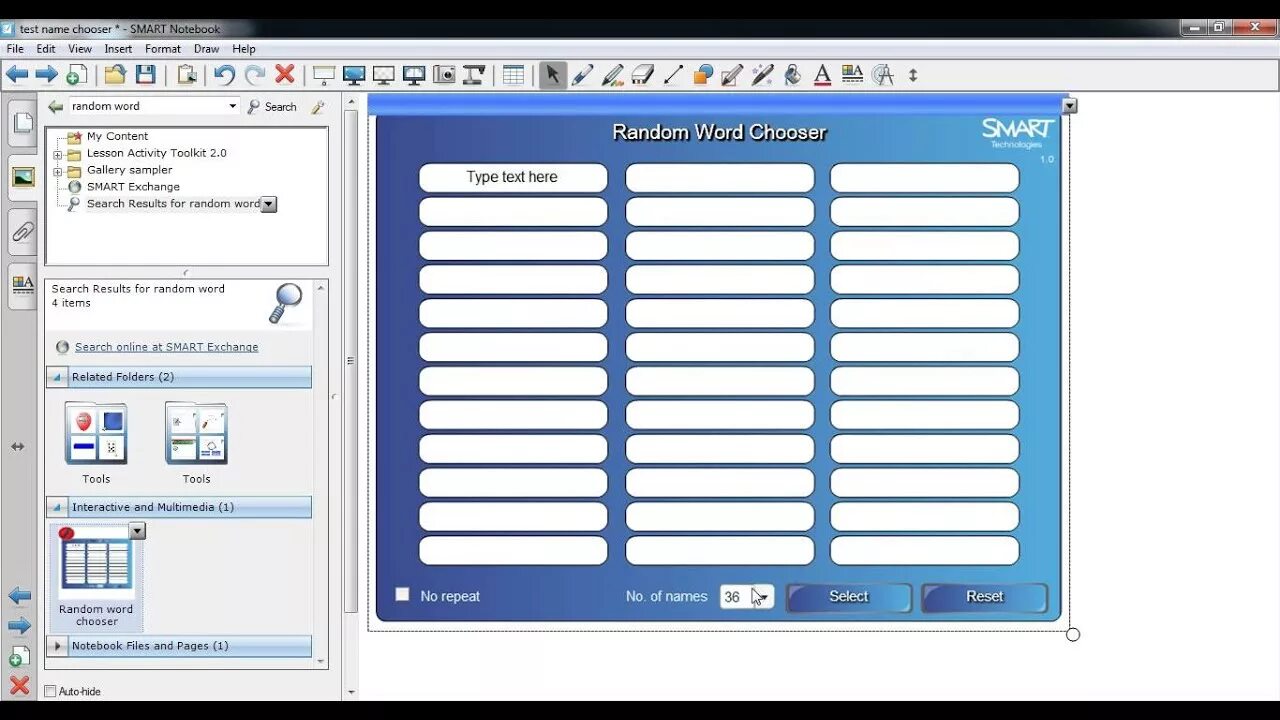 Random group generator