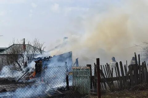 Пожары сараев