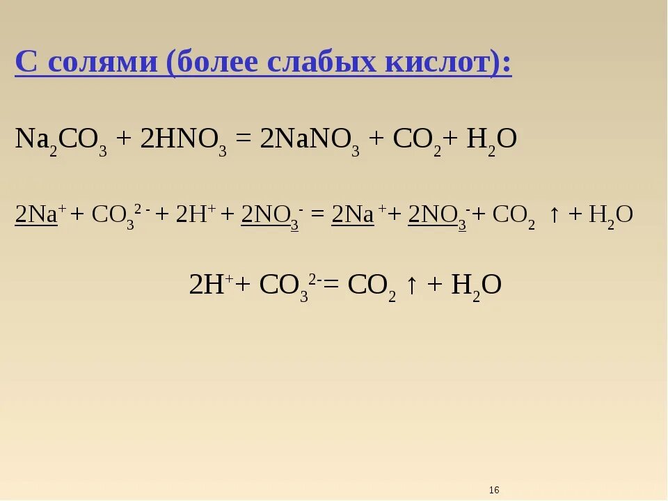 Na2co3 hno3 коэффициенты