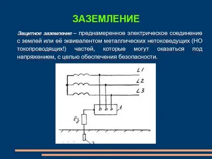 Принцип действия защитного зануления