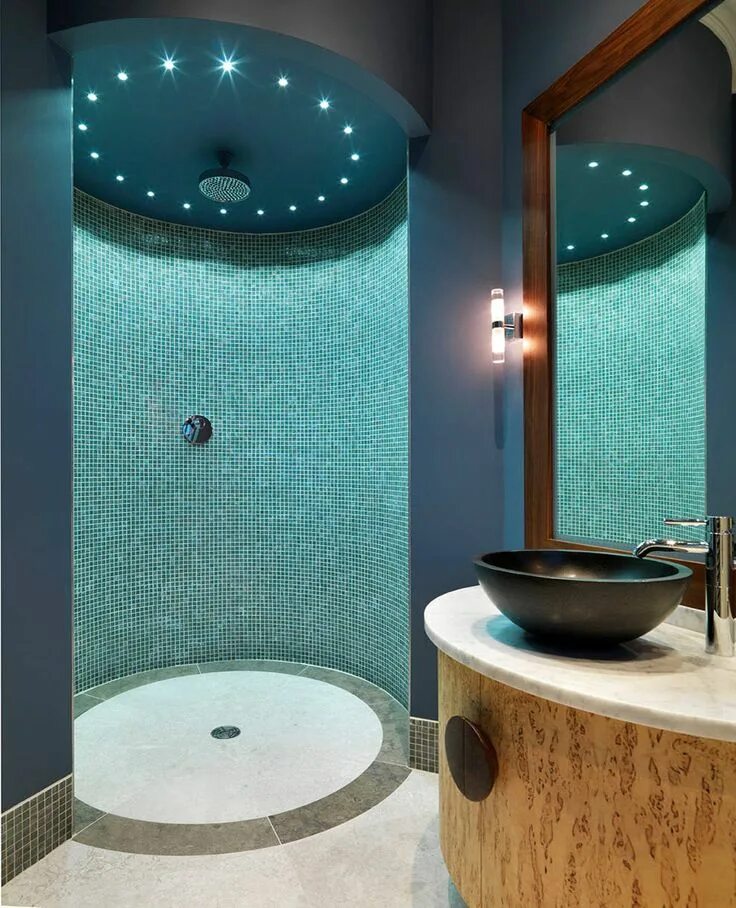 Ванной комната как красиво сделать. Оригинальные Ванные комнаты. Дизайнерская ванная комната. Красивая отделка ванной. Оригинальный интерьер ванной.