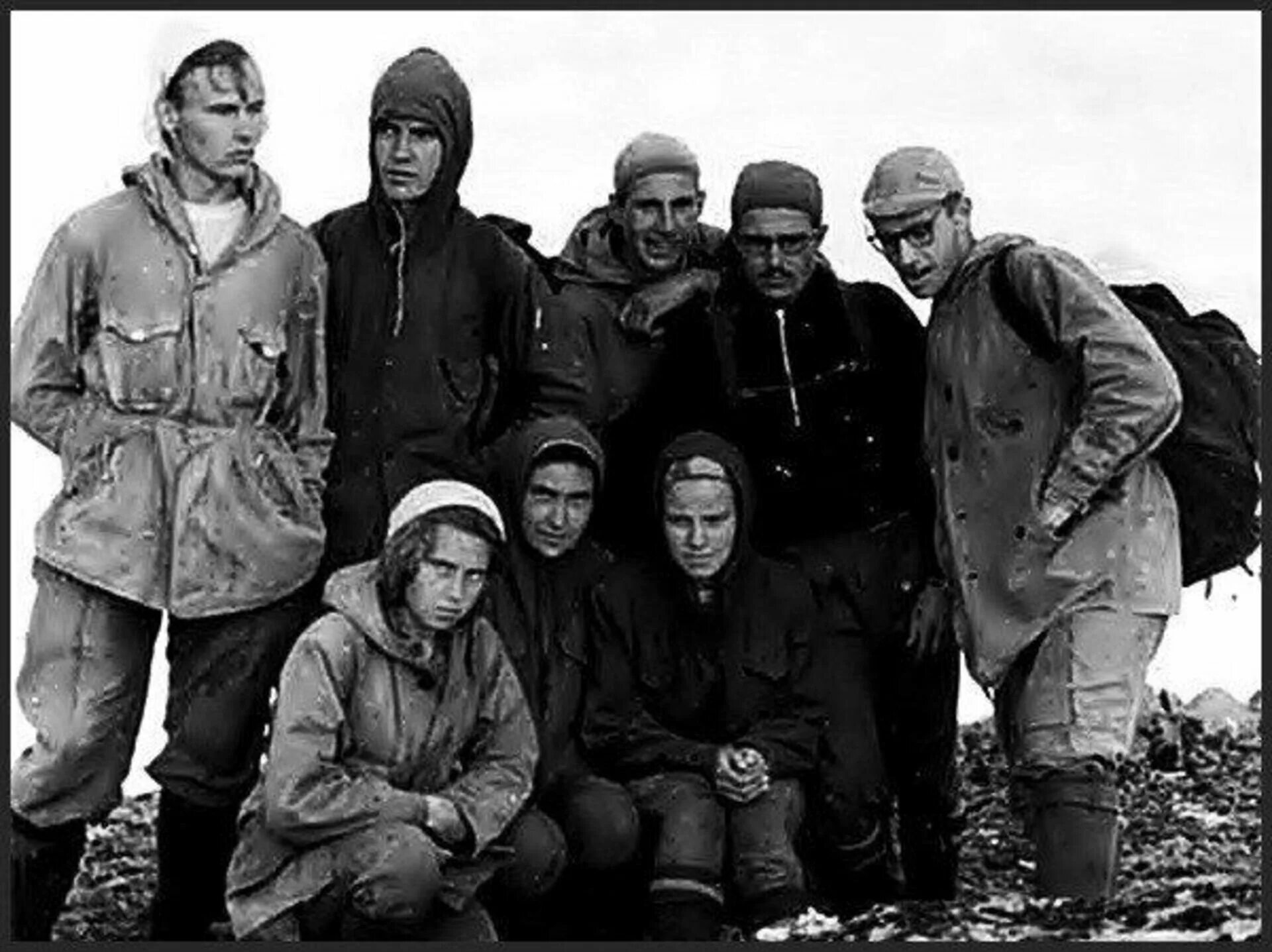 Группа перевала Дятлова 1959. Группа туристов Дятлова 1959. Гибель тургруппы Дятлова. Группа юрия дятлова