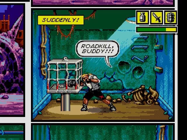 Комикс зон. Comix Zone Скриншоты. Говард Дроссин comix Zone. Мутанты comix Zone.