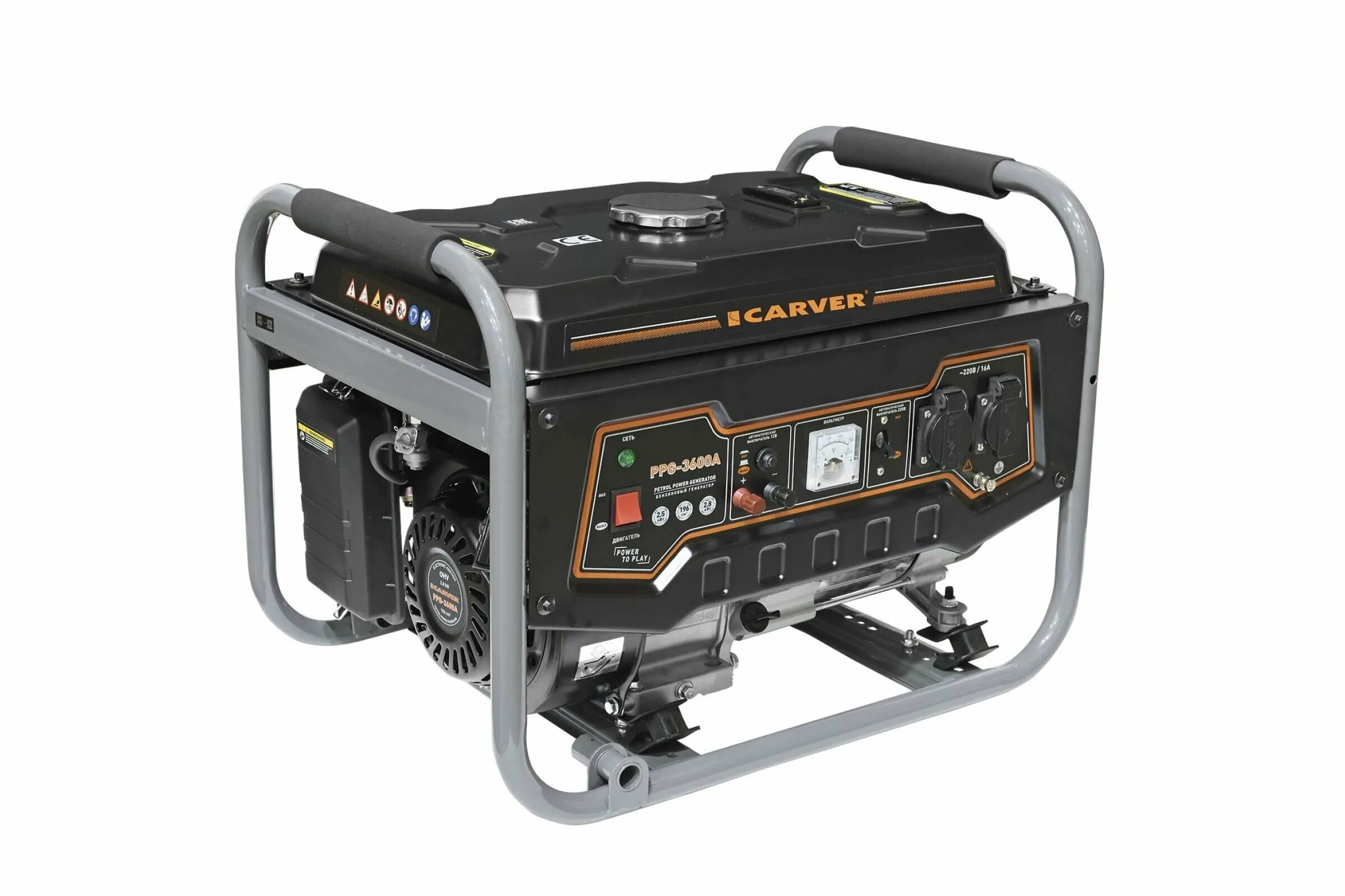 Генератор бензиновый carver 3600. Генератор бензиновый carver 3600