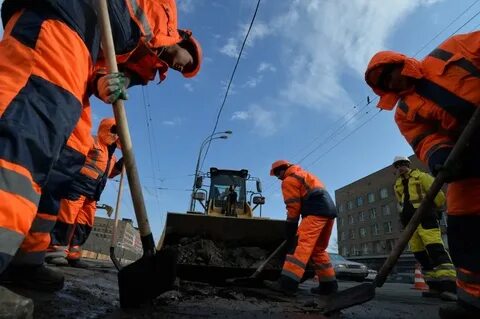 Работа в новых дорогах рабочим