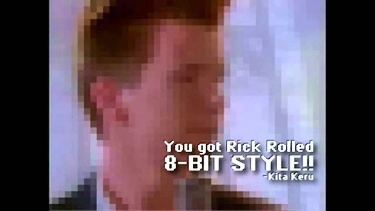 Рикролл звук. Рикролл. RICKROLL 8 bit. Рикролл гифка. You got Rick rolled.