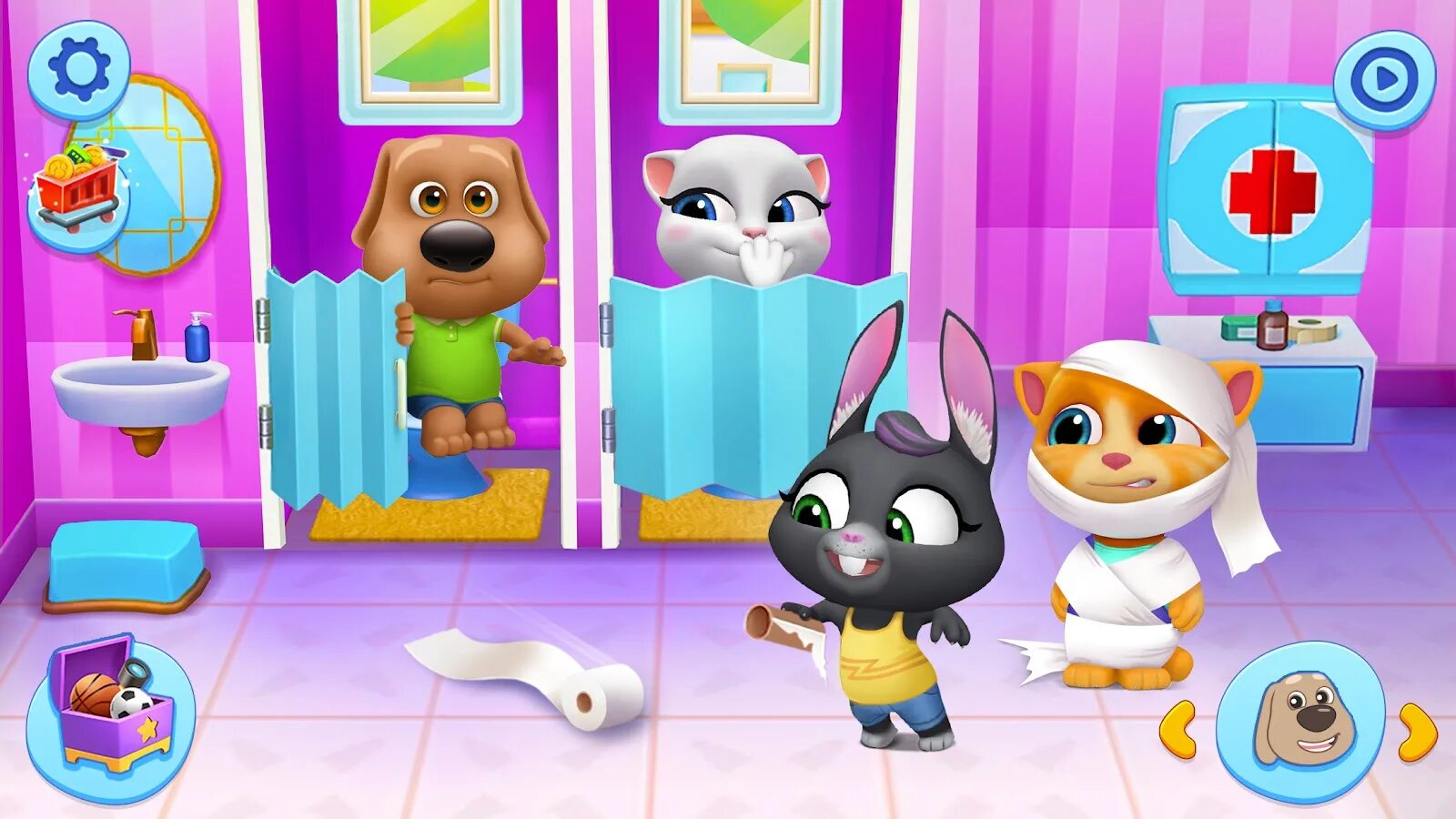 Найди игру том друзей. Игра talking tom friends. игра talking tom friends анджела. игра мой том.анжела,том,хэнк,джинджер.. мой говорящий том друзья.