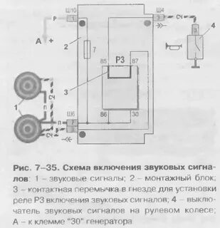 Схемы подключения ваз 2105