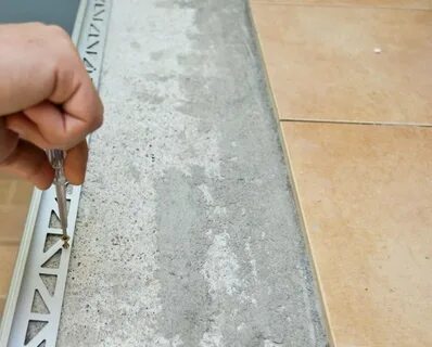 Установка плитки углом